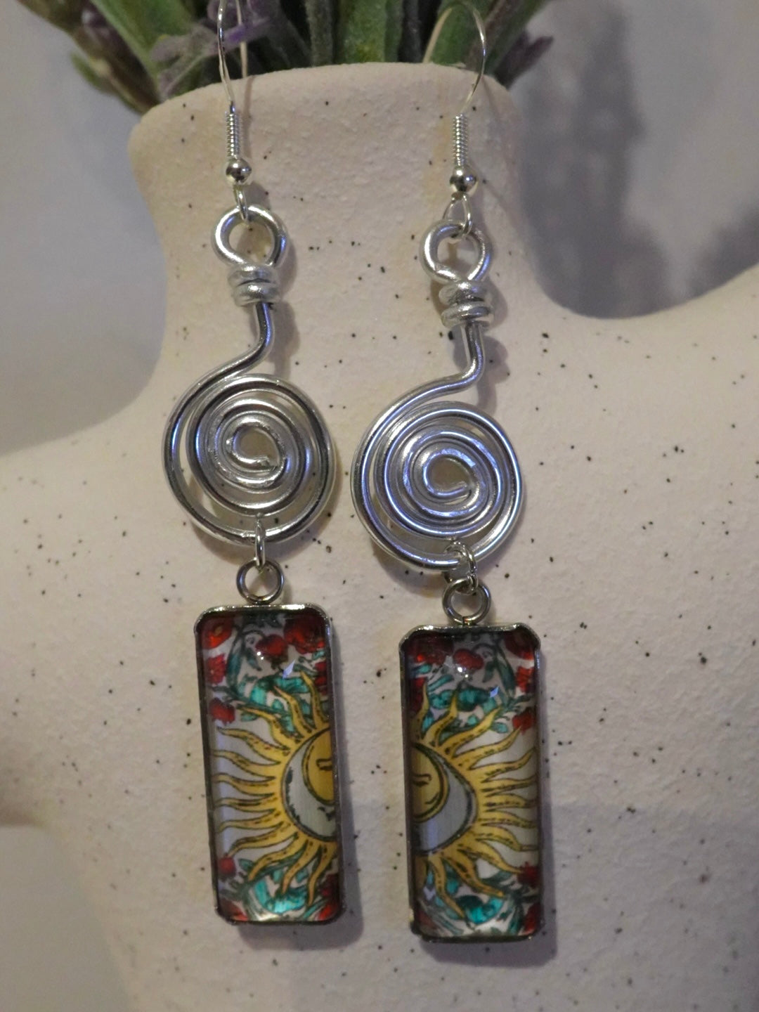 Celestial Swirls Earrings