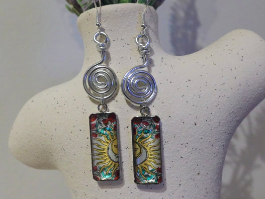 Celestial Swirls Earrings